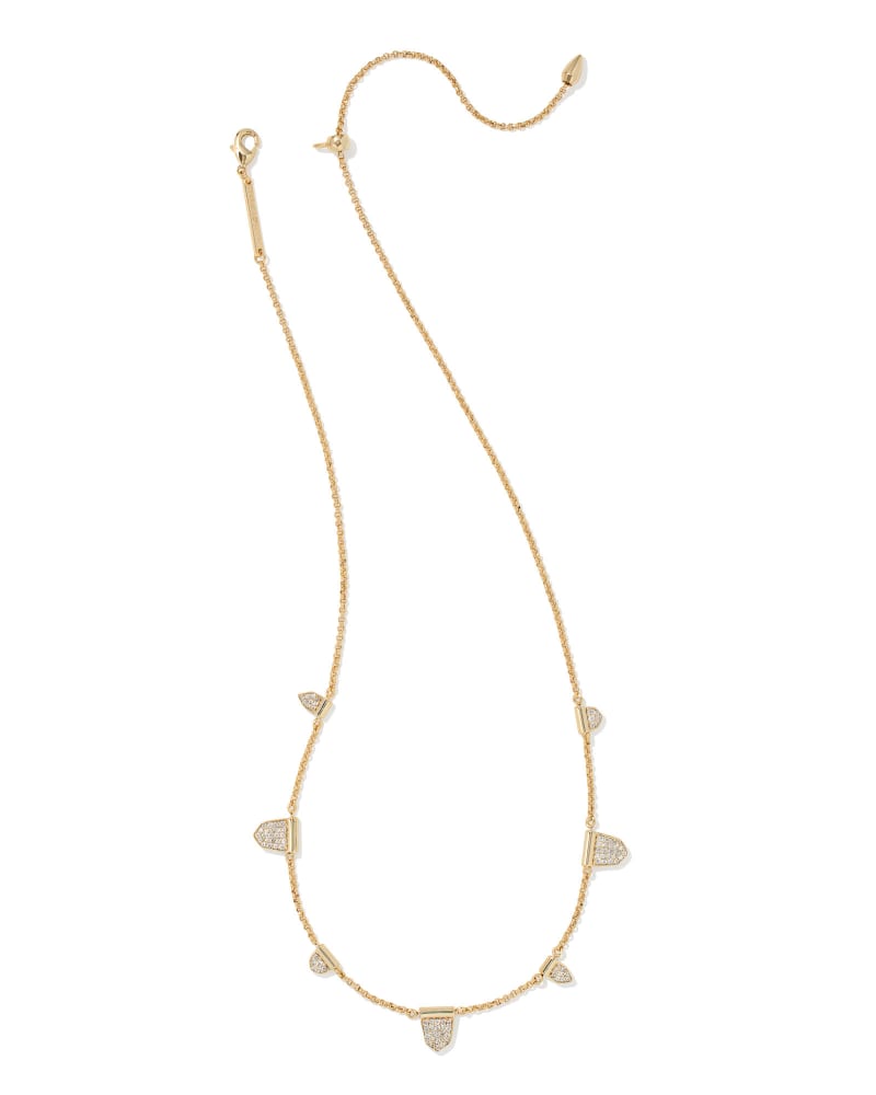 Adeline Strand Necklace in Gold image number 2